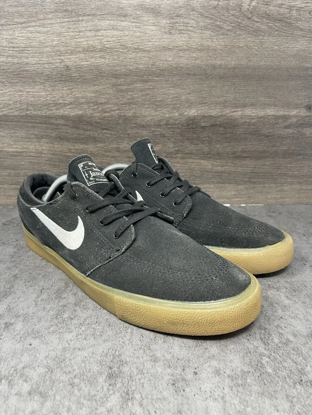 Nike SB Zoom Stefan Janoski RM Black Gum Size 11 Mens Skate Shoes AQ7475-003